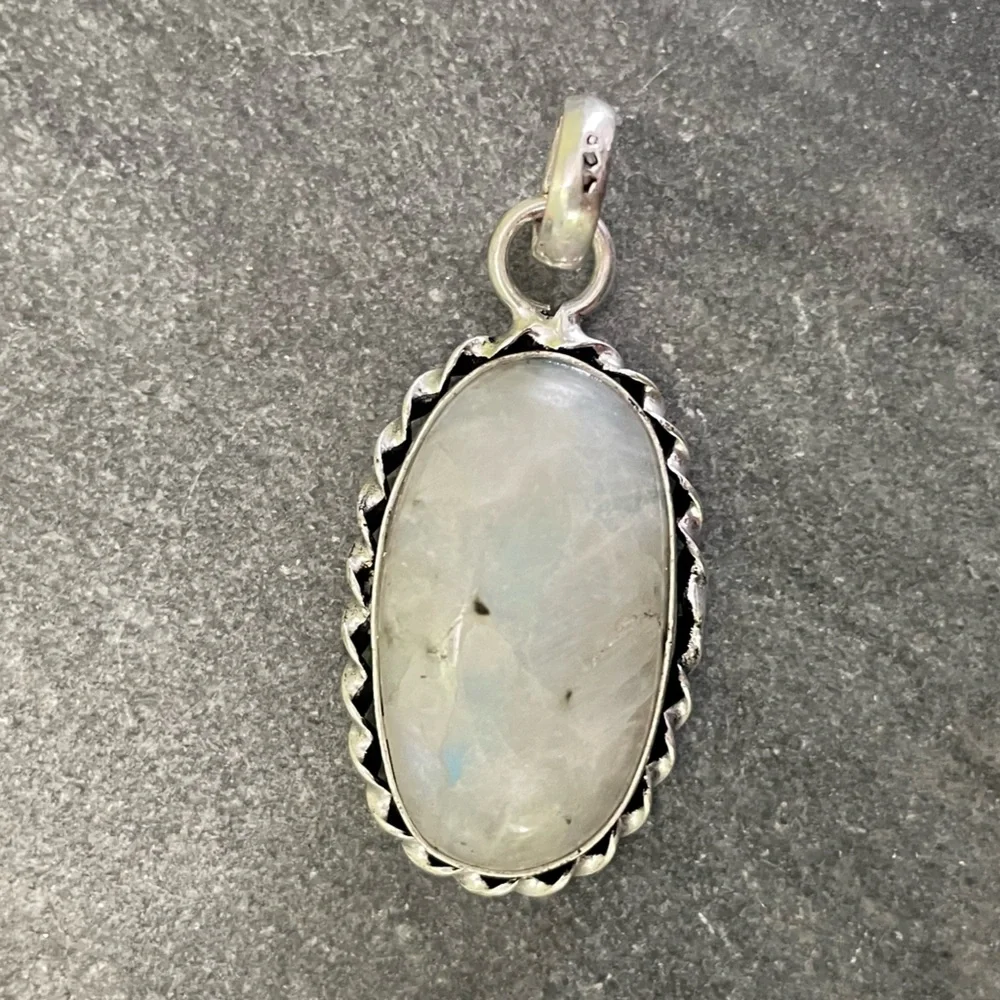 Moonstone Necklace Pendant - Picture 3 of 8